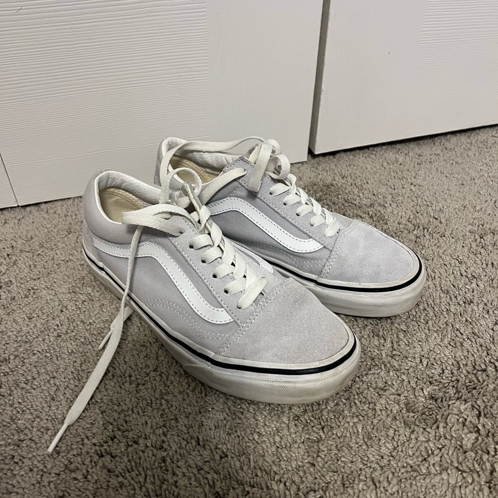 Women’s Gray Vans Sneakers